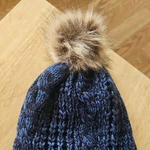 47 Brand Navy New Orleans Pelicans Team Pom-Pom Women's Hat